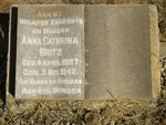BRITZ Anna Cathrina 1887-1942