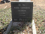 PLESSIS Maria Catharina Jacomina, du 1896-1975