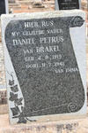 BRAKEL Daniel Petrus, van 1919-1961