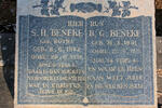 BENEKE B.G. 1881-1976 & S.H. BOTHA 1882-1956