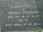 PEARSON Mansel -1977