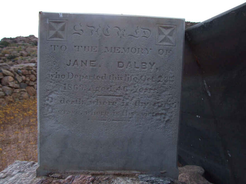 DALBY Jane -1869