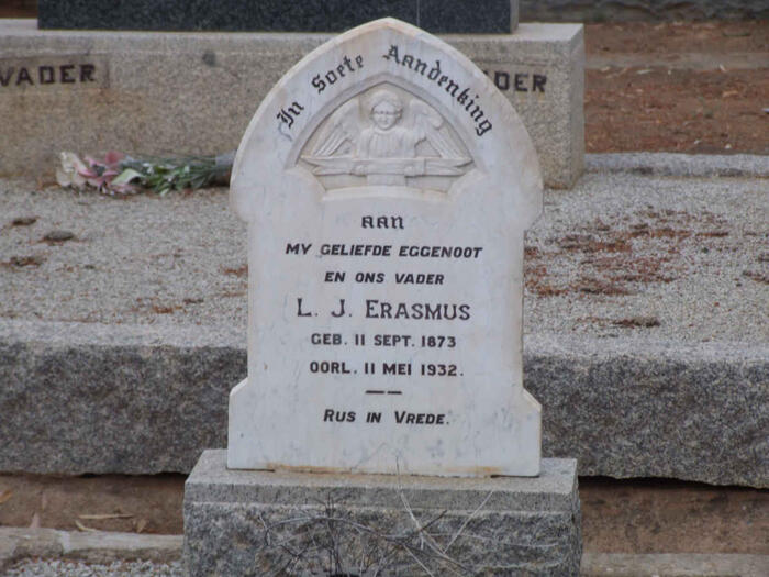 ERASMUS L.J. 1873-1932