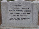 PIENAAR Hester Susanna nee THERON 1882-1951