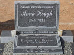 HOUGH Anna nee NEL 1924-1999