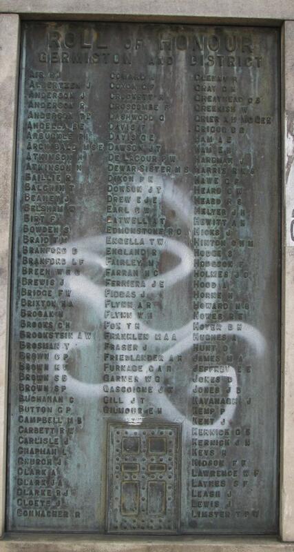 3. Germiston War Memorial 1914-1918