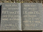 ZYL Piet, van 1897-1969 & I.E. BOTHA 1902-1966