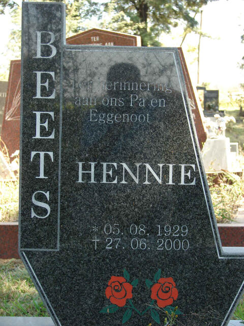 BEETS Hennie 1929-2000