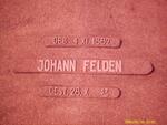 FELDEN Johann 1882-1943