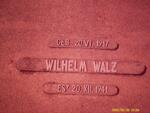 WALZ Wilhelm 1917-1941