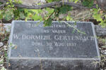 GERTENBACH W. Dormehl -1937