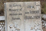 ROBERTSON Robert & Anna