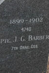 BARBER J.G.