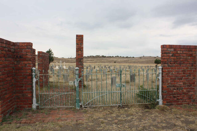 02. Entrance to the Springfontein cemetery