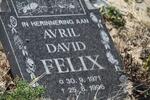 FELIX Avril David 1971-1996