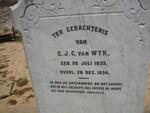 WYK C.J.C., van 1839-1894