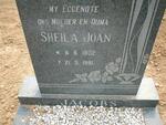 JACOBS Sheila Joan 1932-1981