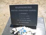 WANNENBURG Pieter Johannes Daniel 1973-2008