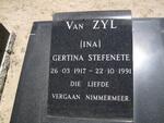 ZYL Gertina Stefenete, van 1917-1991