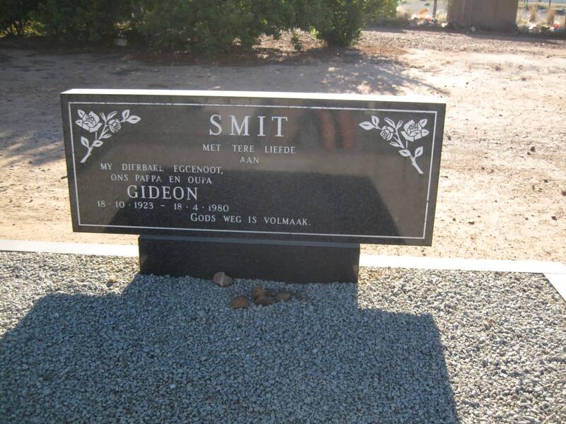 SMIT Gideon 1923-1980
