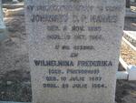 MARAIS Johannes D.P. 1880-1944 & Wilhelmina Frederika PRETORIUS 1887-1964