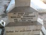 SCHALKWYK Nicolaas Everhardus, van -1933