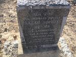 HEYNS Sarah Sophia nee LAMBRECHTS 1880-1934