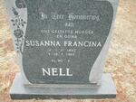 NELL Susanna Francina 1892-1985