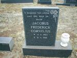 CORNELIUS Jacobus Fredrick 1964-1985
