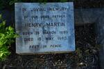MARTIN Henry 1893-1962