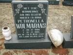 WOLMARANS Petronella 1908-1985