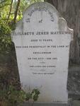 MATHEWS Elizabeth Jeken -1911