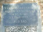 LOGGERENBERG Hendrina Susanna, van 1911-1984