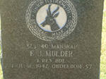 MULDER F.J. -1942
