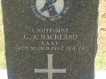 HACKLAND G.A. -1942