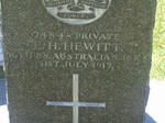 HEWITT E.H. 1917