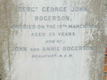 ROGERSON George John -1901