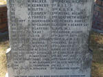 5. Presbyterian Soldiers who died in the Military Hospitals Wynberg 1899-1902