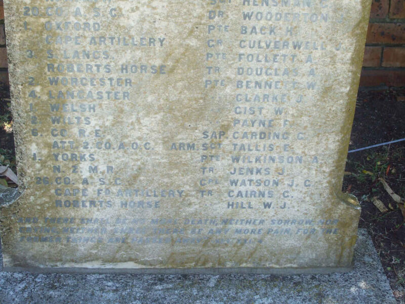 1899-1902 British Soldiers who died at No. 3 General Hospital Rondebosch_4