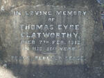 CLATWORTHY Thomas Eyre -1912