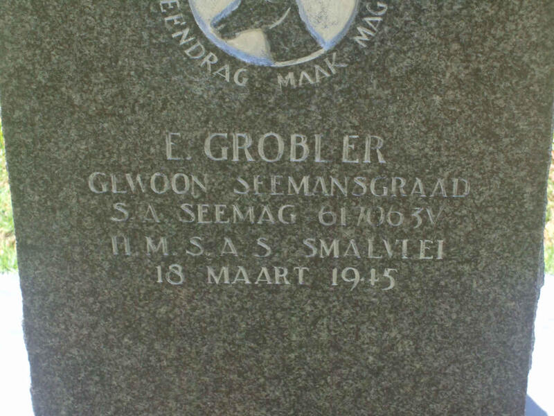 GROBLER E. −1945