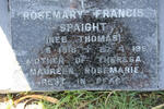 SPAIGHT Rosemary, Francis nee THOMAS 1918-1997