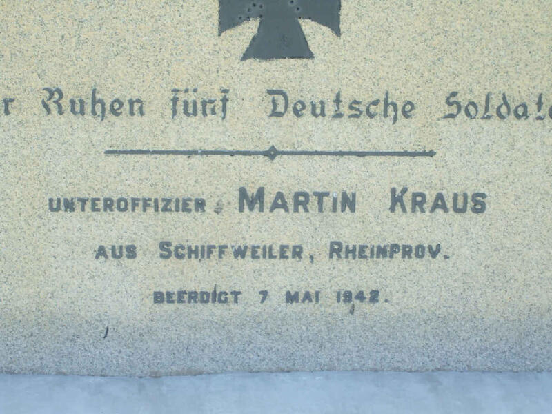 KRAUS Martin -1942