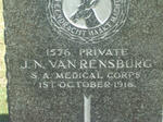 RENSBURG J.N., van −1918