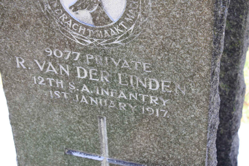 LINDEN R., van der -1917