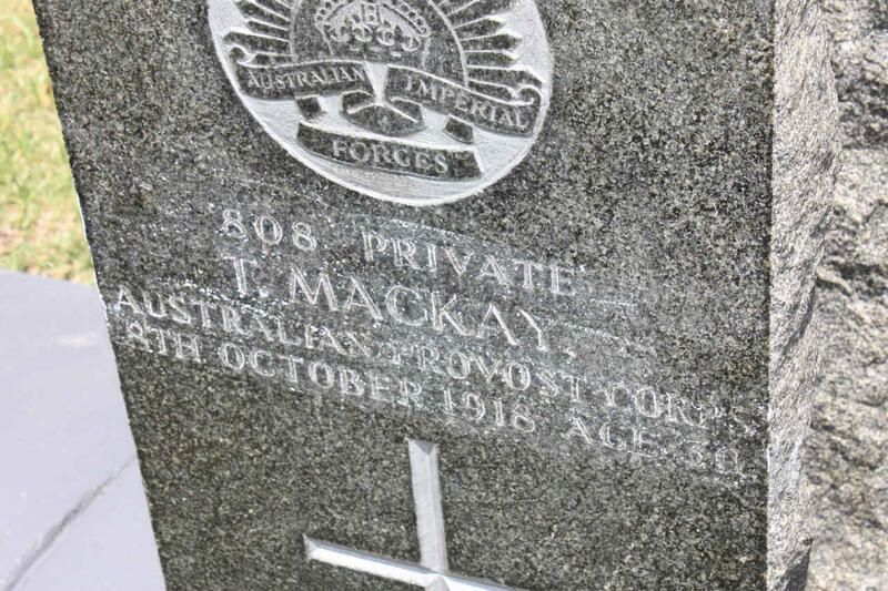 MACKAY T. -1918