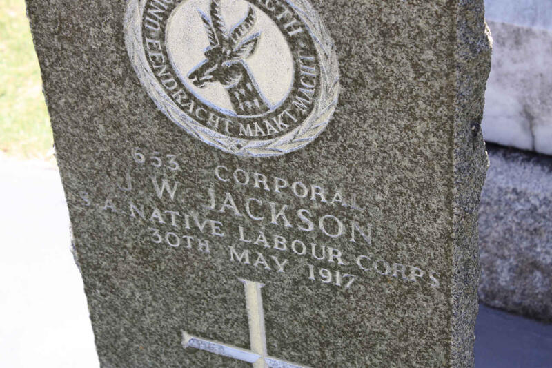 JACKSON J.W. -1917