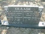 CLAASE Martin Ramsay 1918-1989 & Johanna Isabella 1918-