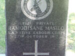 MASILO Ramodisane −1917