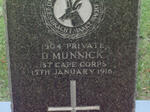 MUNNICK D. −1918